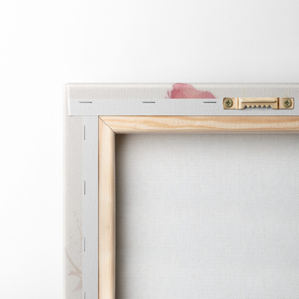 A painting of flowers on a white background A painting of flowers on a white background