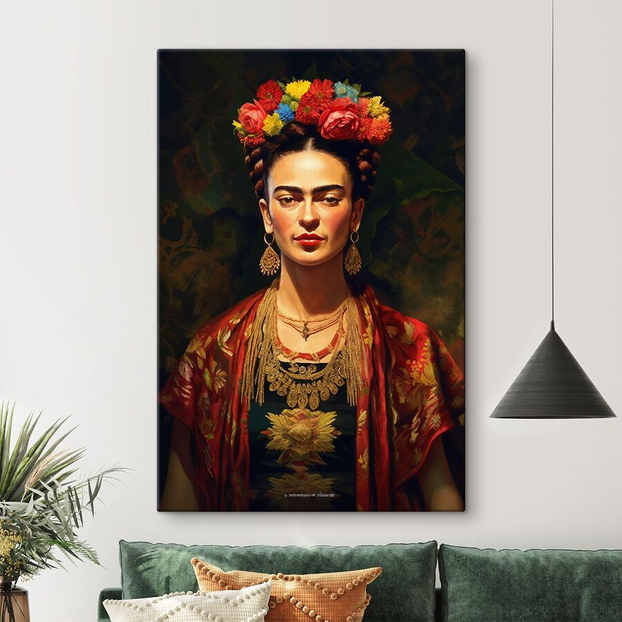 Žena s kvetmi vo vlasoch