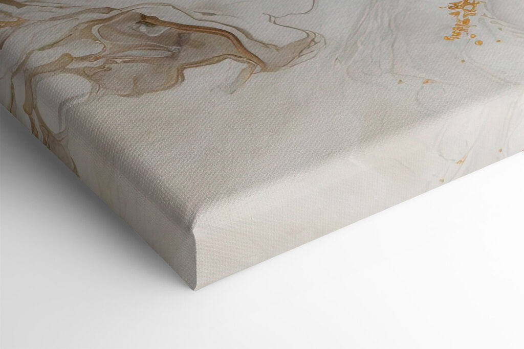 Elegant swirls of cream and amber Elegant swirls of cream and amber