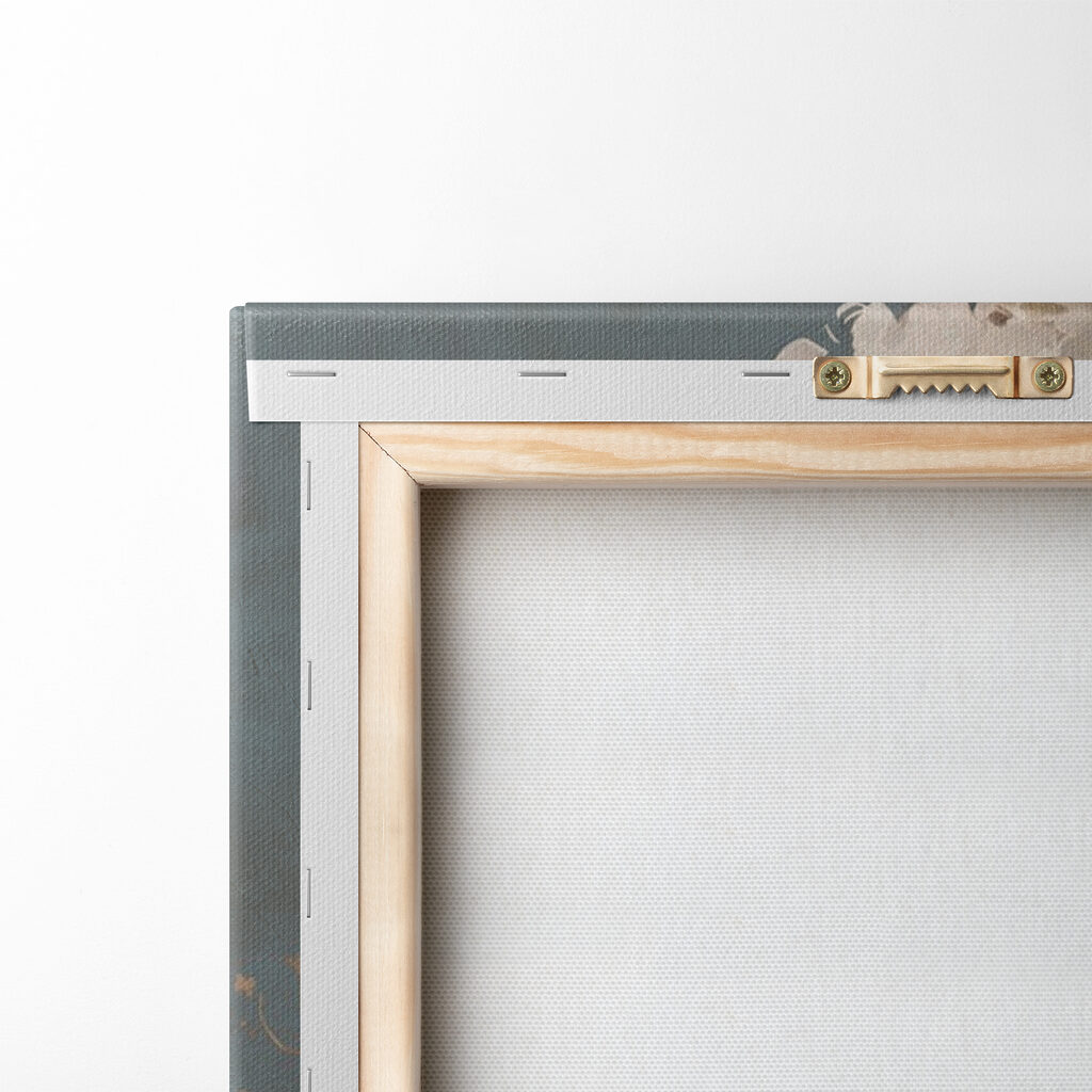 A painting of flowers and leaves A painting of flowers and leaves