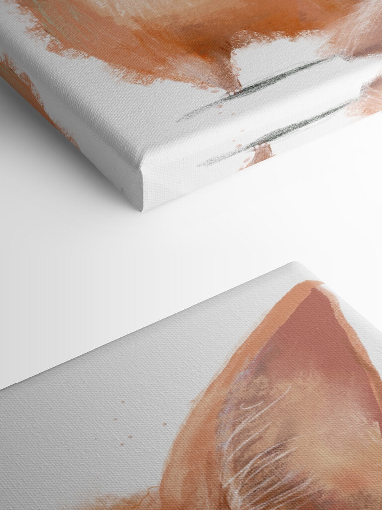 A fox holding a mug A fox holding a mug