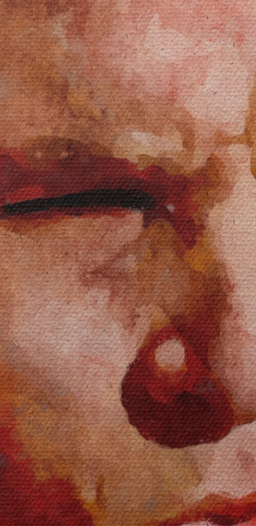 A man making a face A man making a face