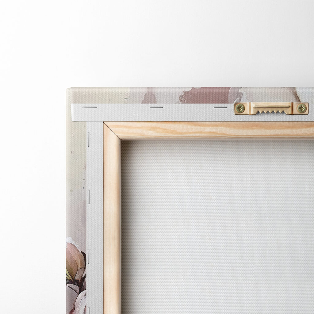 A painting of flowers on a white surface A painting of flowers on a white surface