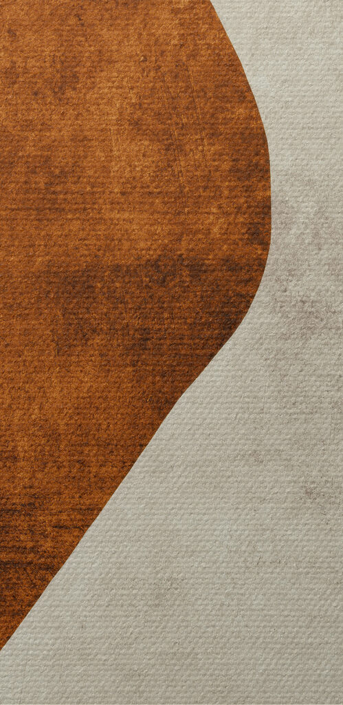 A art piece with a colorful design