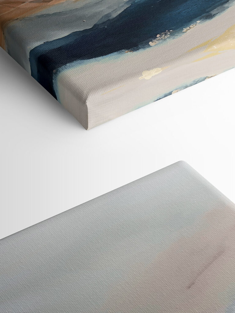 A painting of a landscape A painting of a landscape