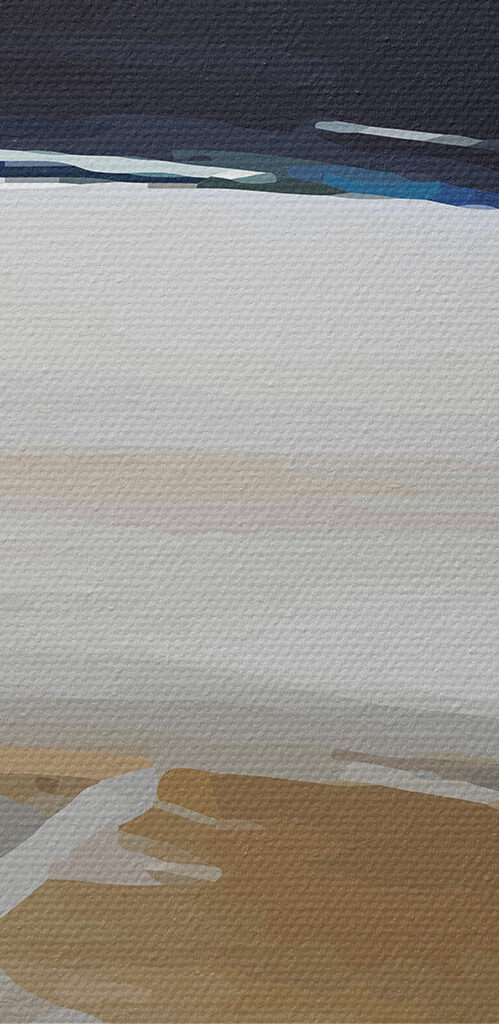 A close up of a painting A close up of a painting