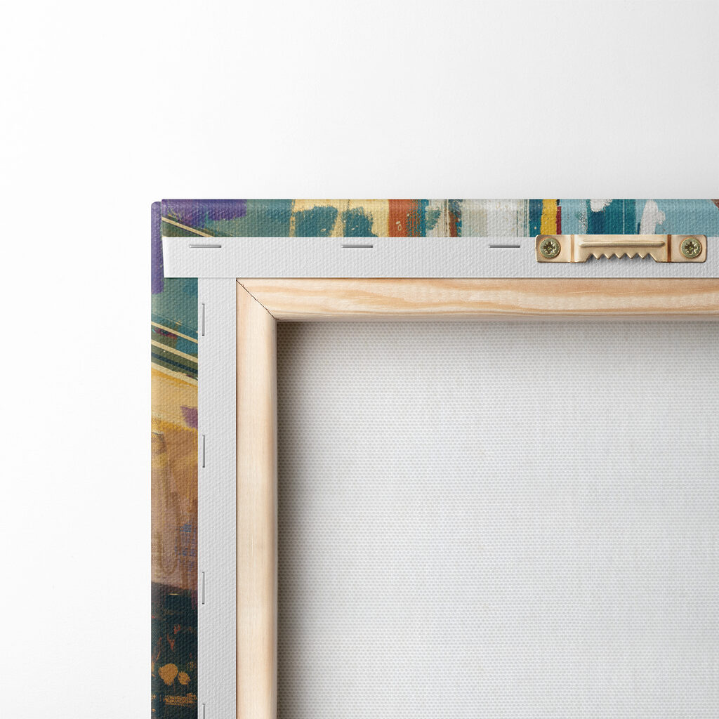 A group of people walking in a city