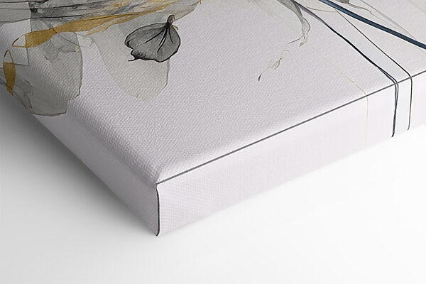 Elegant floral dance in monochrome hues Elegant floral dance in monochrome hues