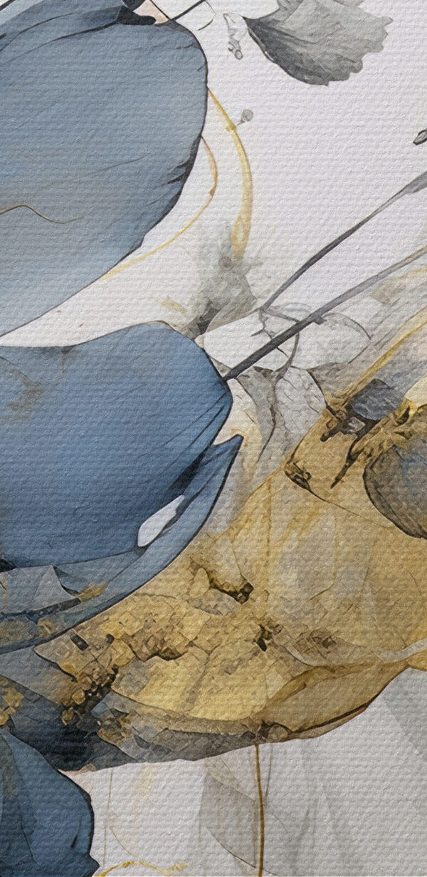 Elegant floral dance in monochrome hues Elegant floral dance in monochrome hues