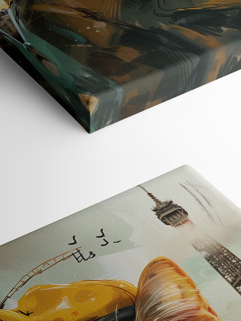 A cat in a coat and hat