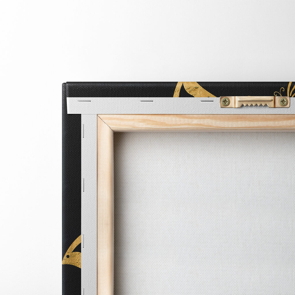 A group of butterflies on a blue background