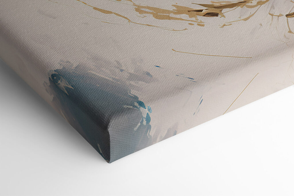 Vibrant Blue Blooms Amid Splashes Vibrant Blue Blooms Amid Splashes