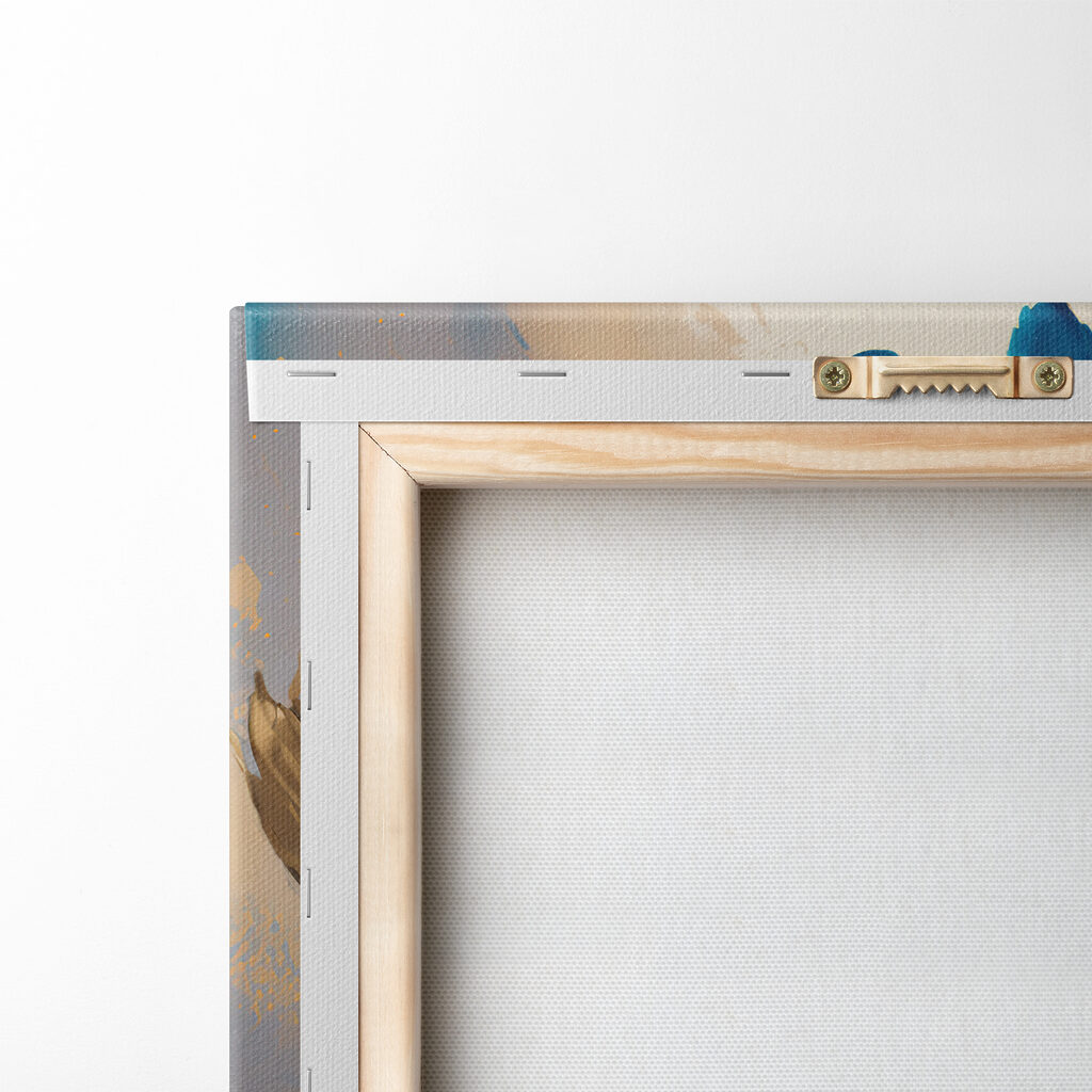 Vibrant Blue Blooms Amid Splashes Vibrant Blue Blooms Amid Splashes