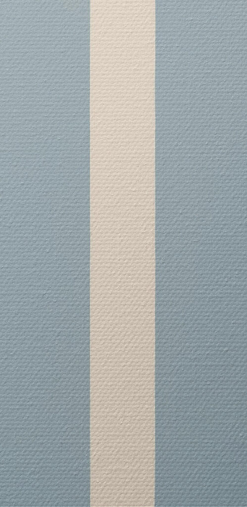 A person standing in water with a light beam A person standing in water with a light beam