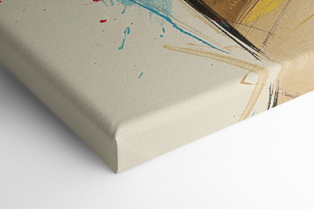 A cat lying on a box