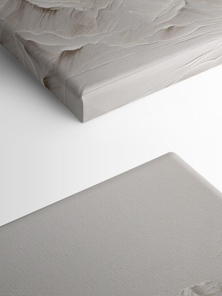 A white mountain range with snow