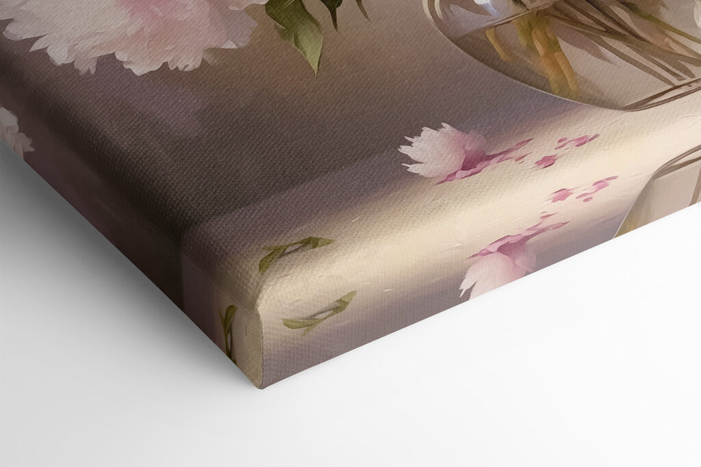 A vase of pink flowers A vase of pink flowers