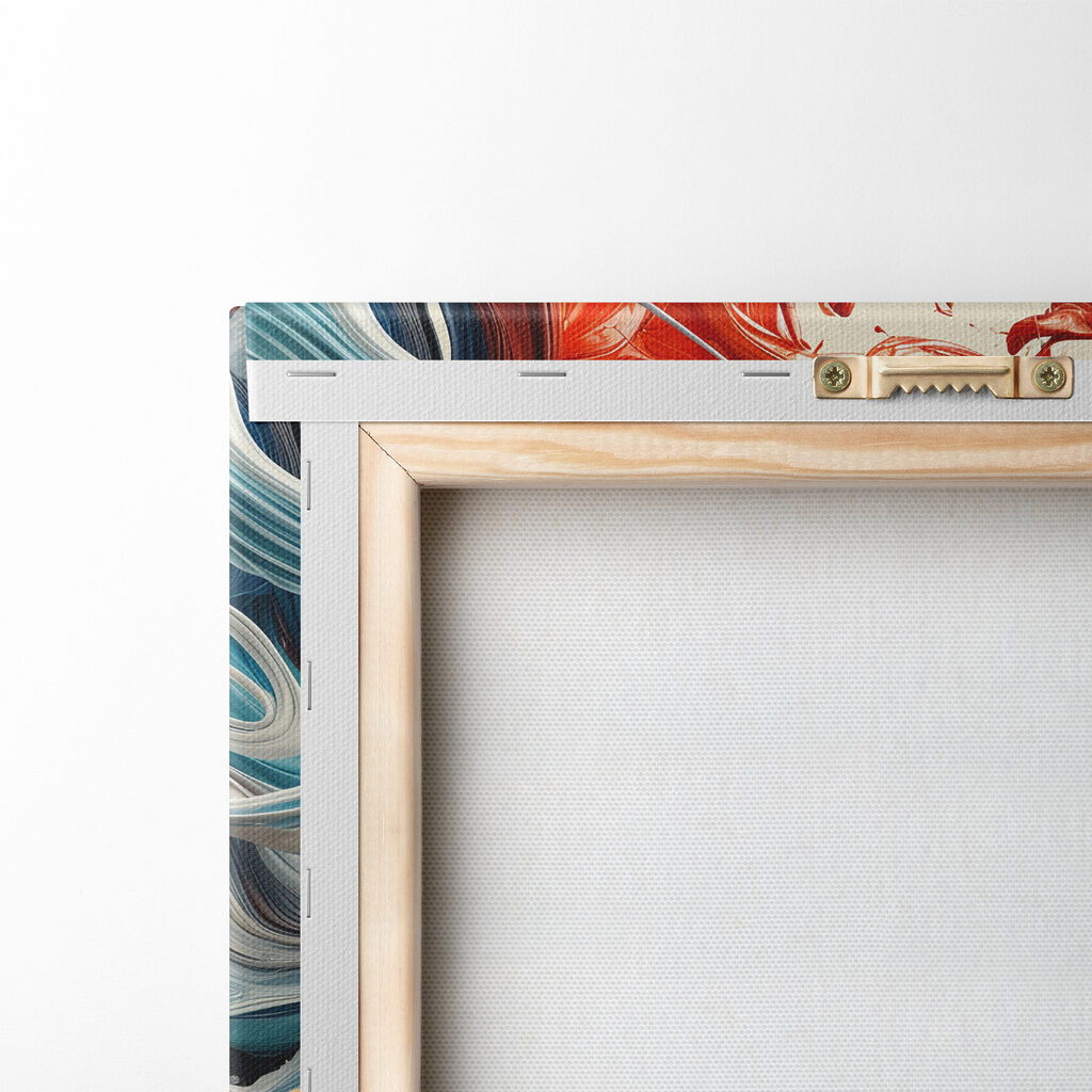 A colorful paint splashing