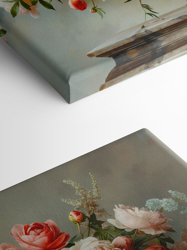 A vase of pink and white flowers A vase of pink and white flowers