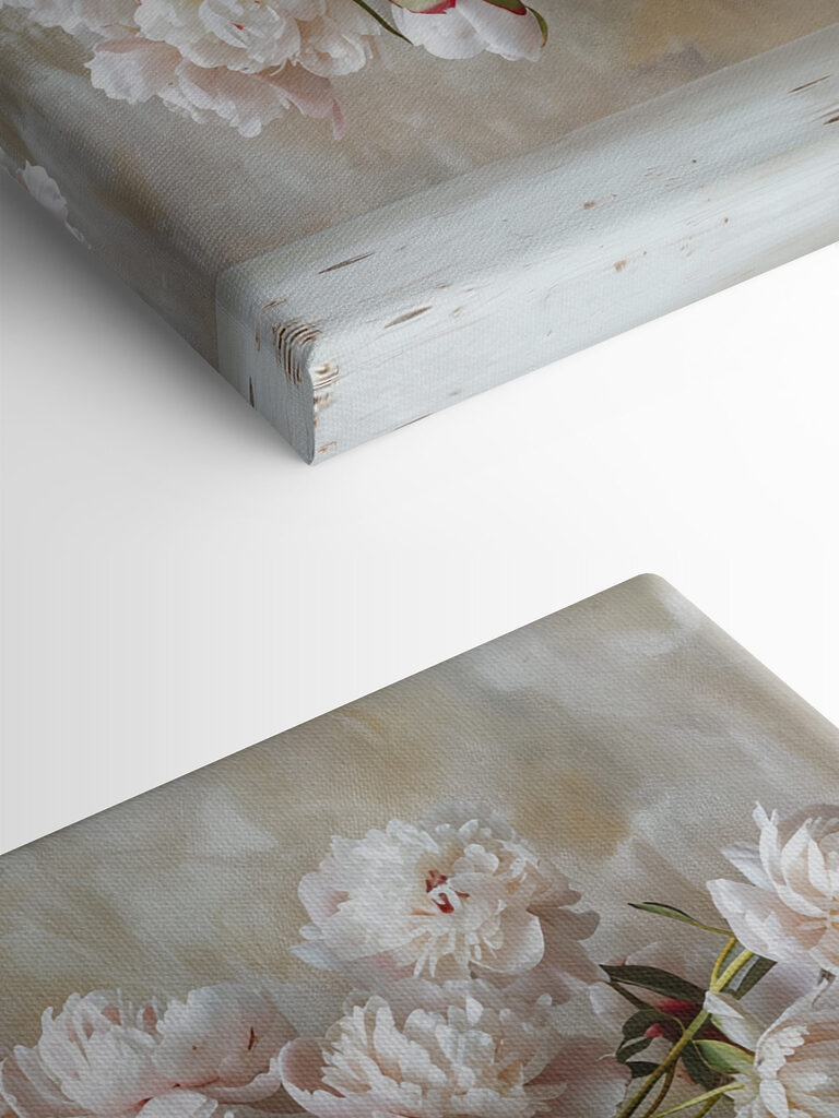 A vase of white flowers A vase of white flowers