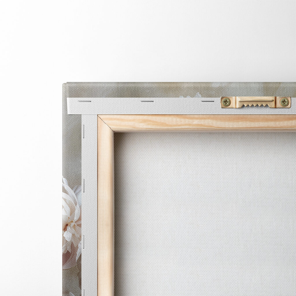 A vase of white flowers A vase of white flowers