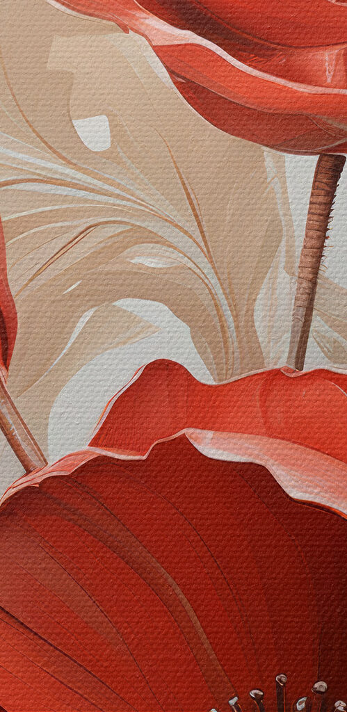 A close up of flowers