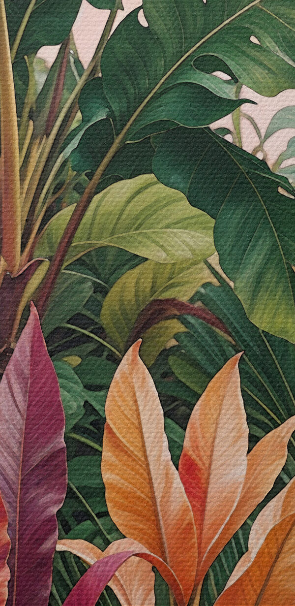 A group of colorful leaves