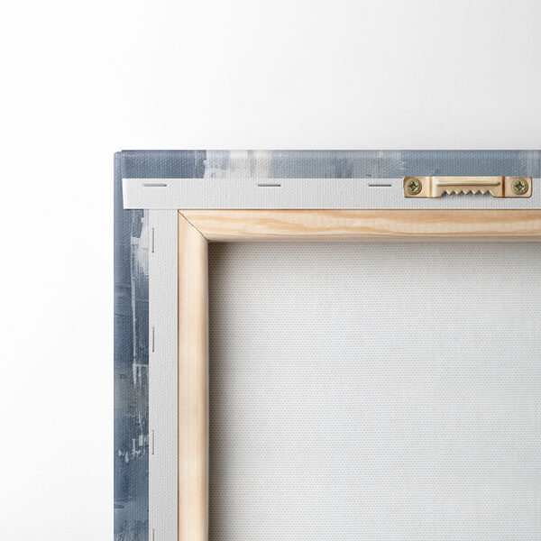 Calm shades of blue and white blend