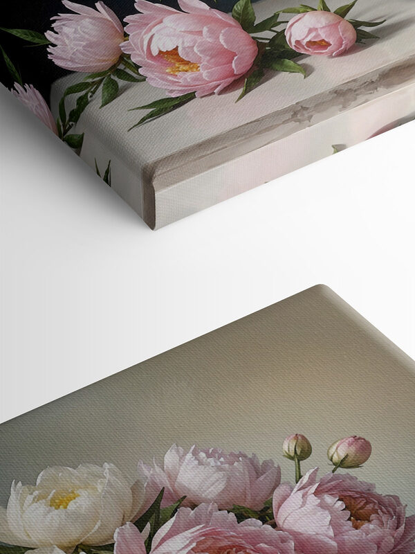 A vase of pink and white flowers A vase of pink and white flowers