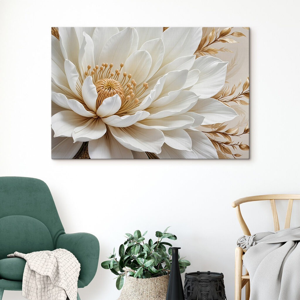 Close up of a white flower Close up of a white flower