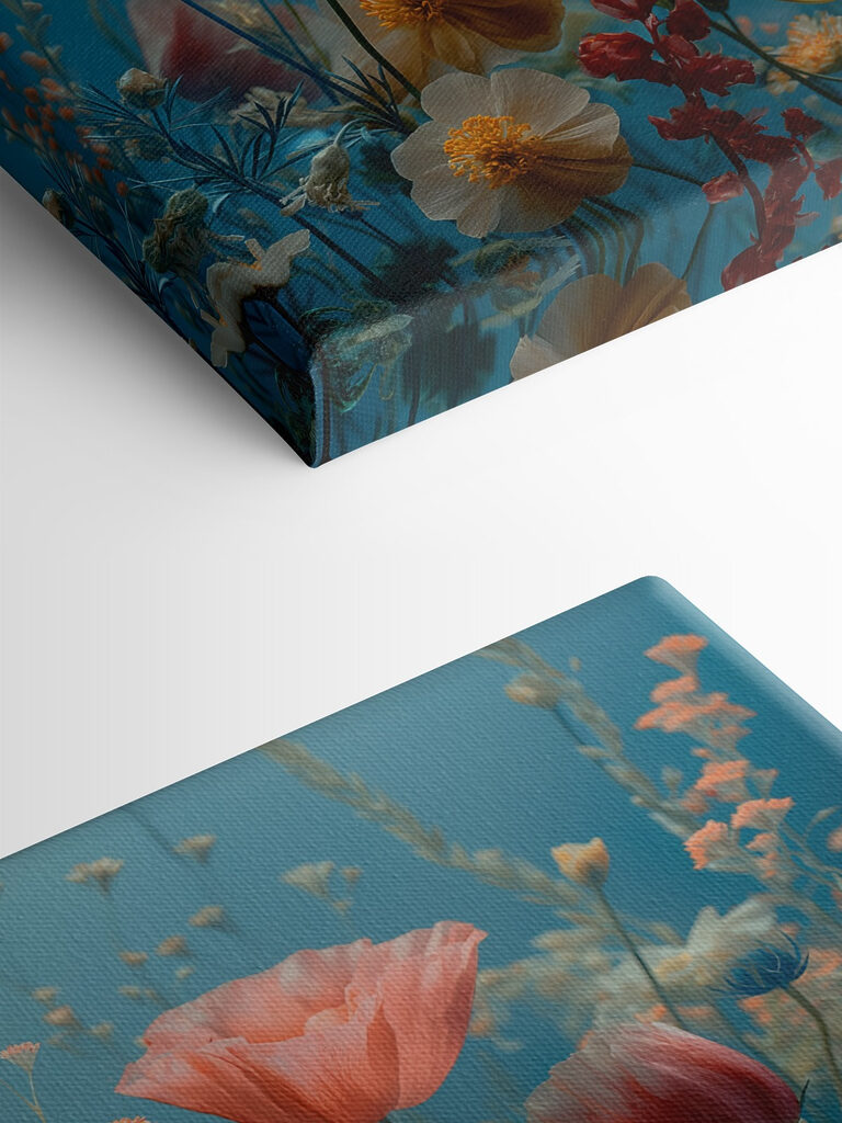 Group of flowers in a field Group of flowers in a field