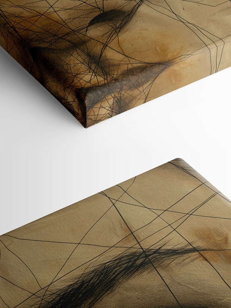 Drawing of a woman's eye