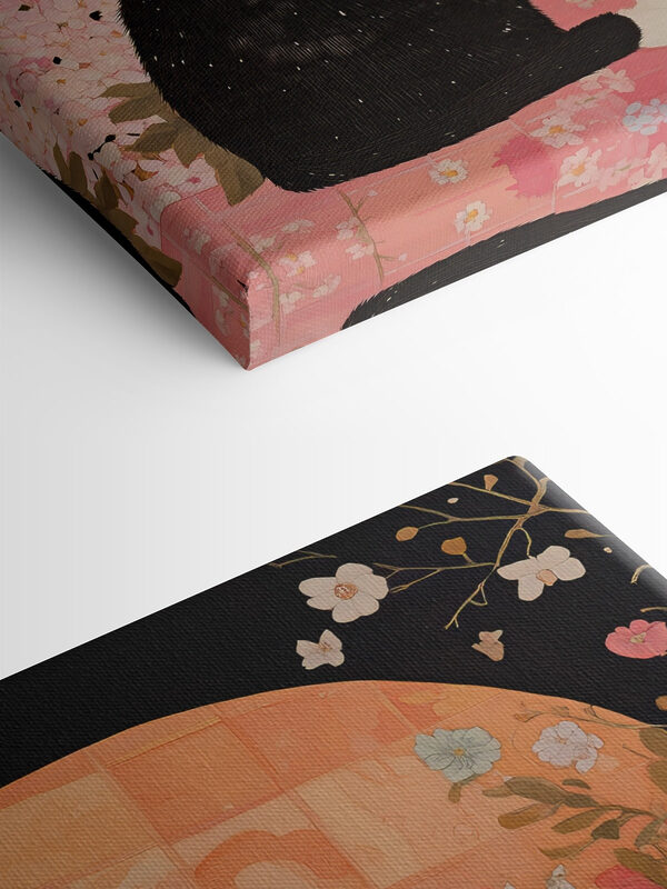 Black and white cats looking at each other Black and white cats looking at each other