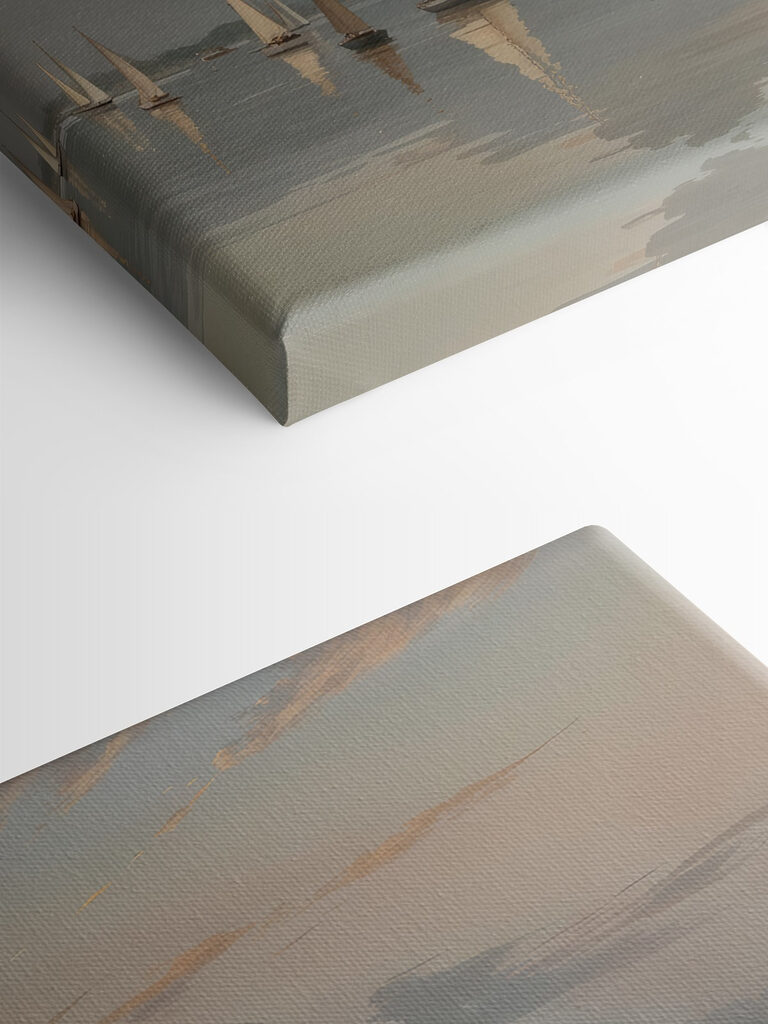 Group of sailboats on a body of water Group of sailboats on a body of water