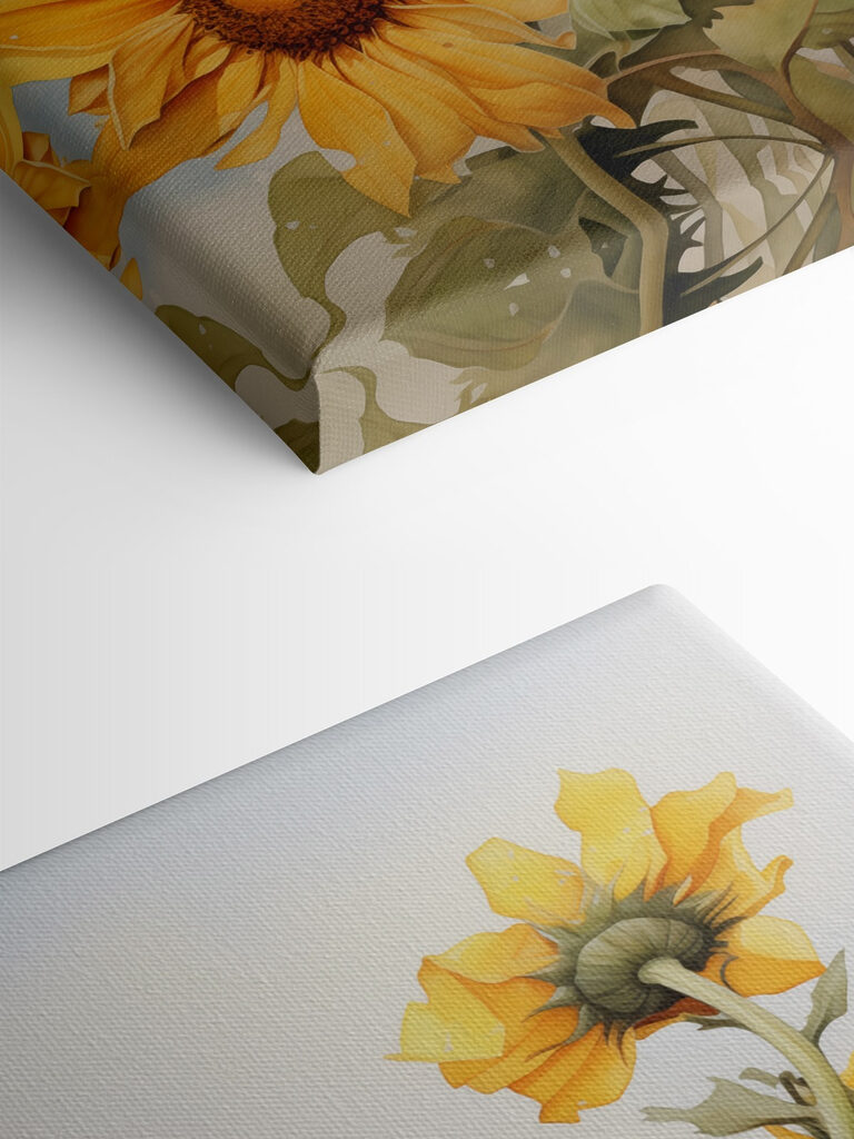 Bird on a branch with flowers Bird on a branch with flowers