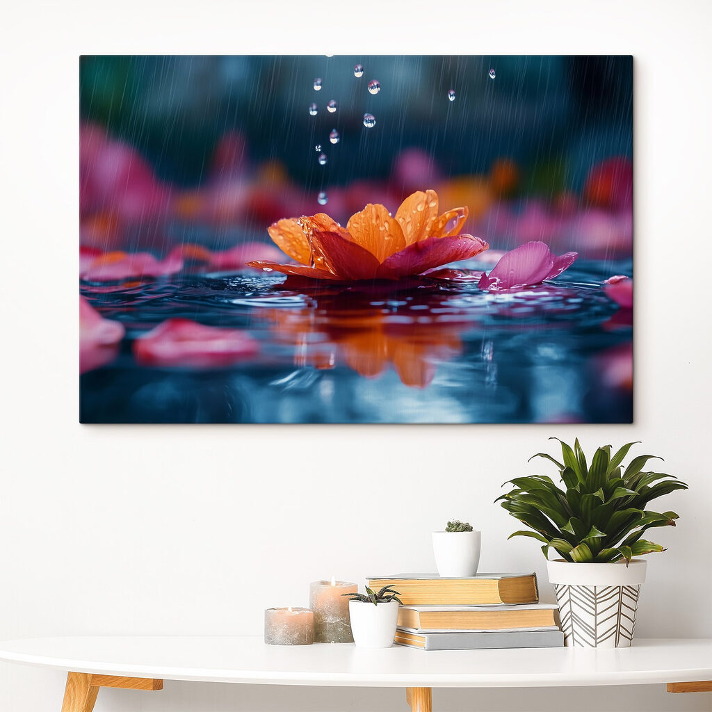 Flower in the water