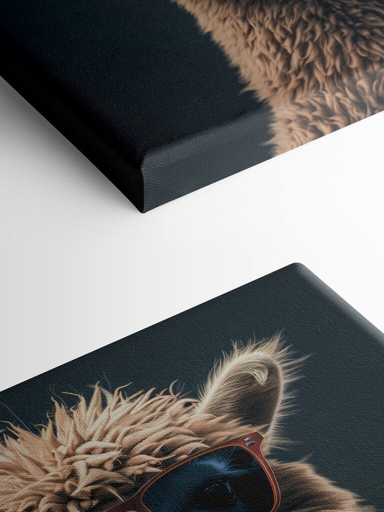 Llama wearing sunglasses