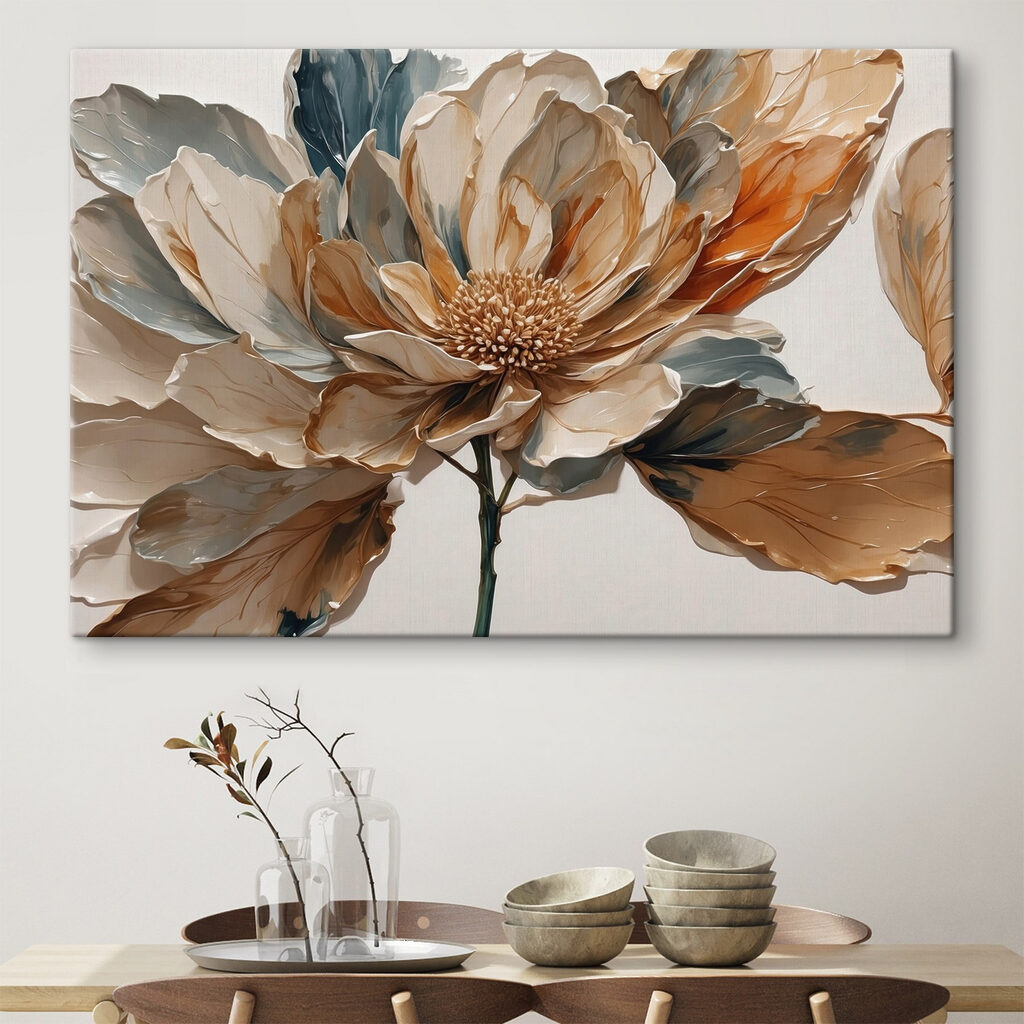 Elegant floral arrangement in soft hues Elegant floral arrangement in soft hues