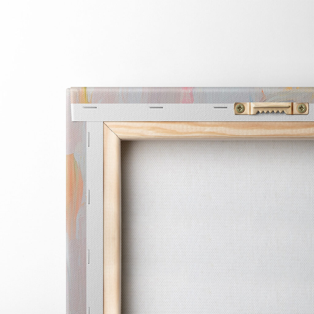 Painting of a woman holding flowers Painting of a woman holding flowers