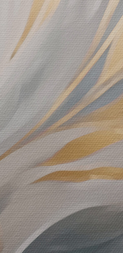 Elegant waves in soft colors