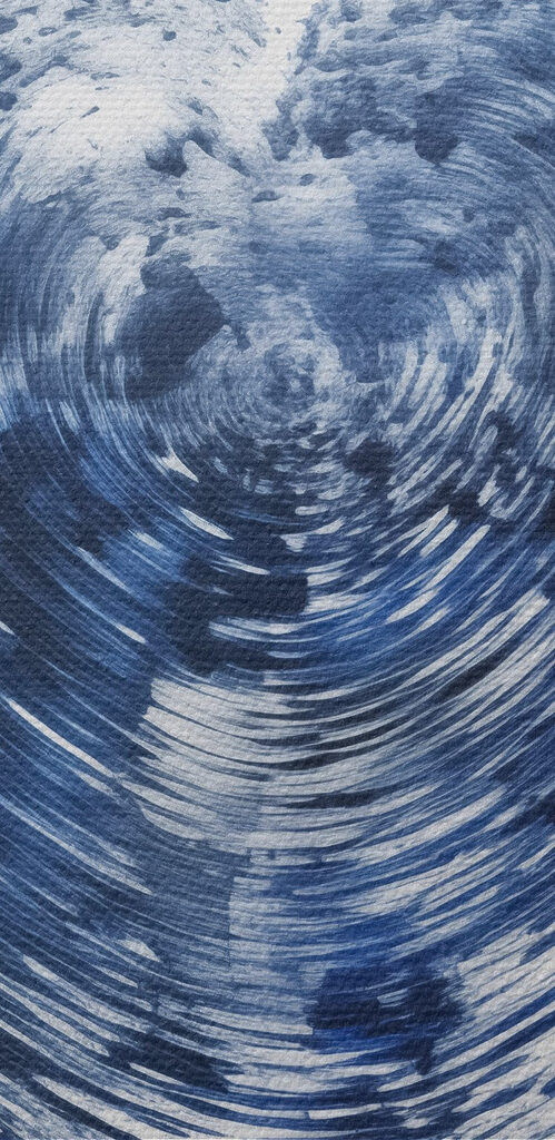 Blue heart with a white background Blue heart with a white background