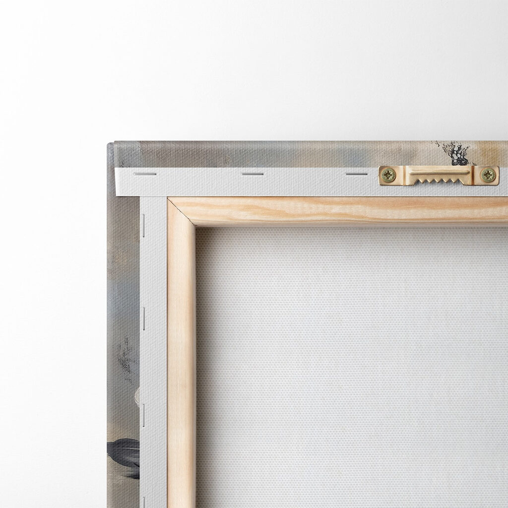 Painting of white flowers