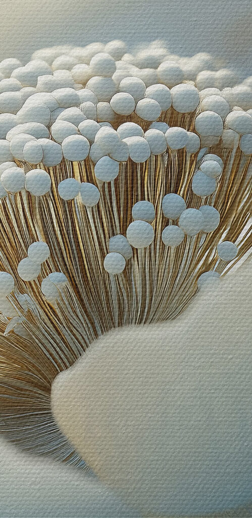 Delicate petals in soft hues