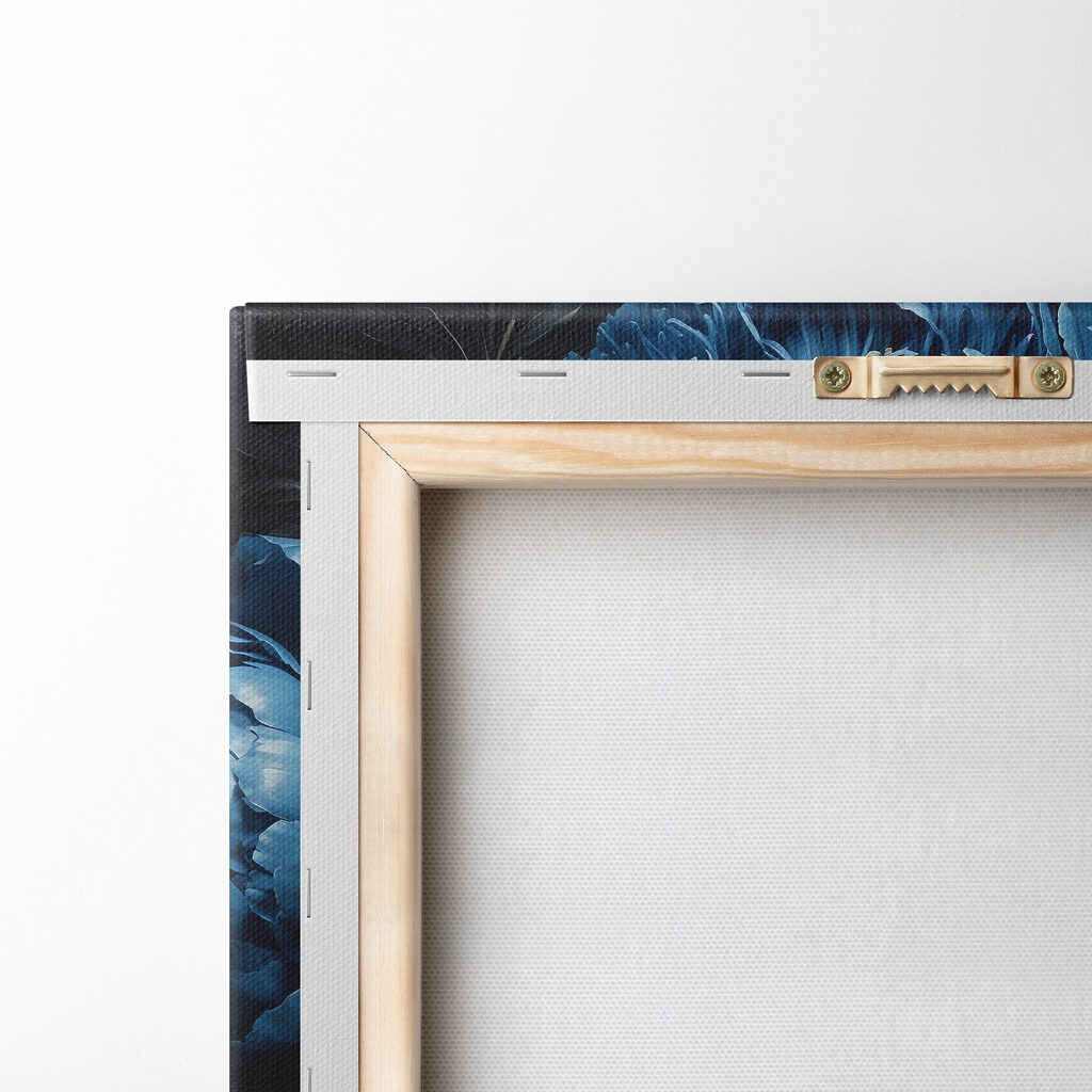 Group of blue flowers