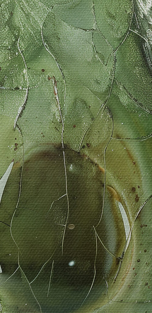 Artistic interpretation of a ripe avocado Artistic interpretation of a ripe avocado