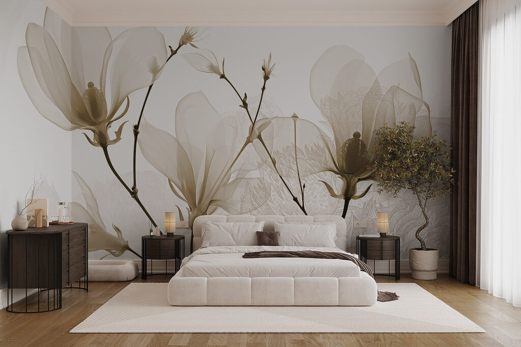 Delicate blooms in soft hues Delicate blooms in soft hues