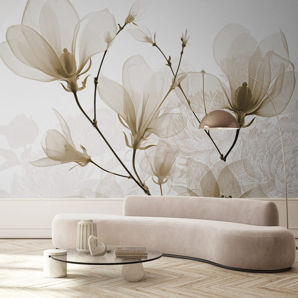 Delicate blooms in soft hues Delicate blooms in soft hues