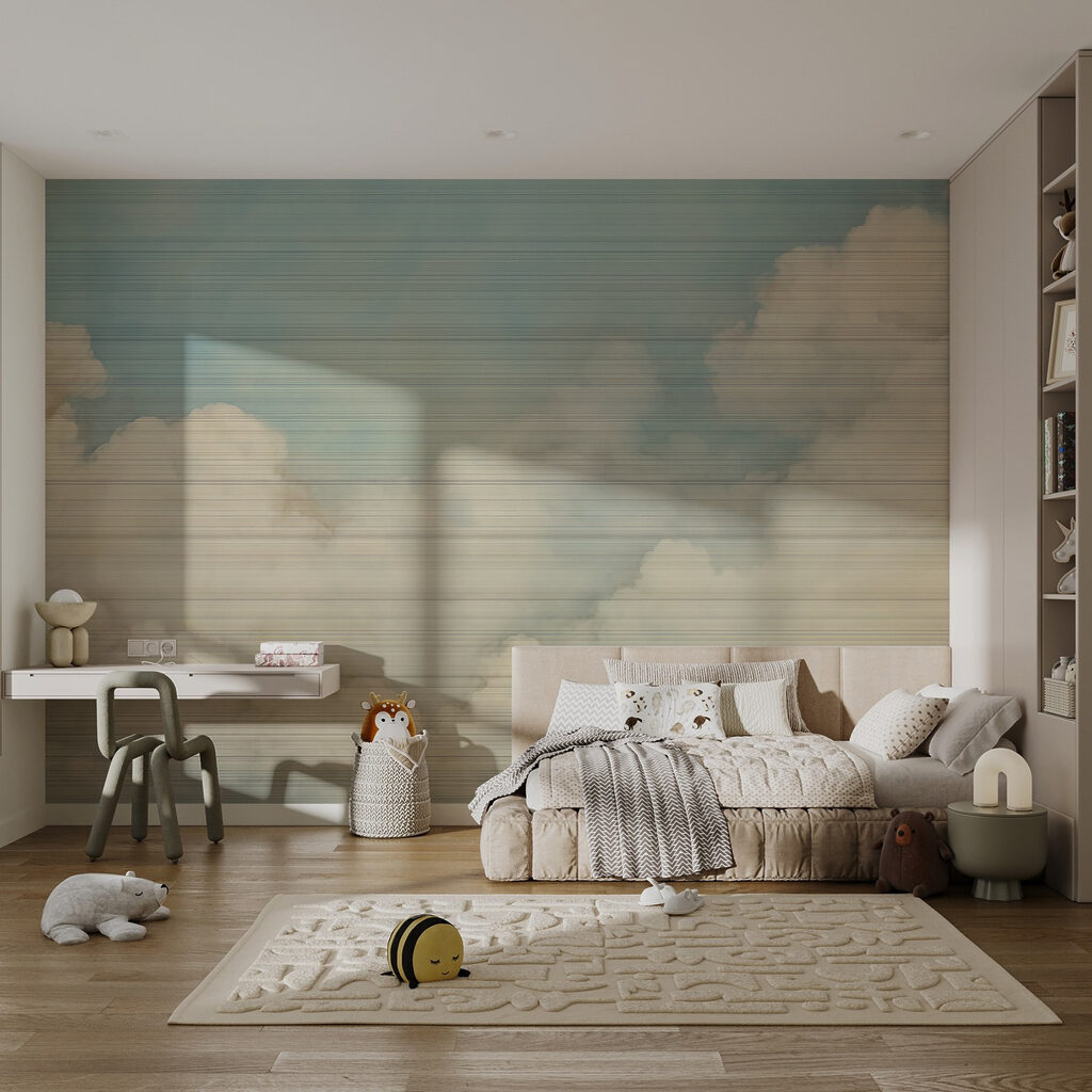 Blue sky with clouds