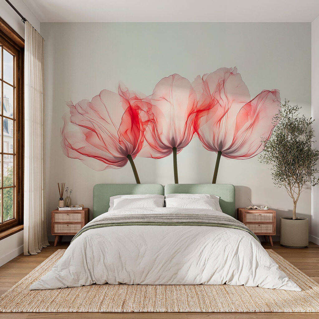 Group of pink flowers Group of pink flowers