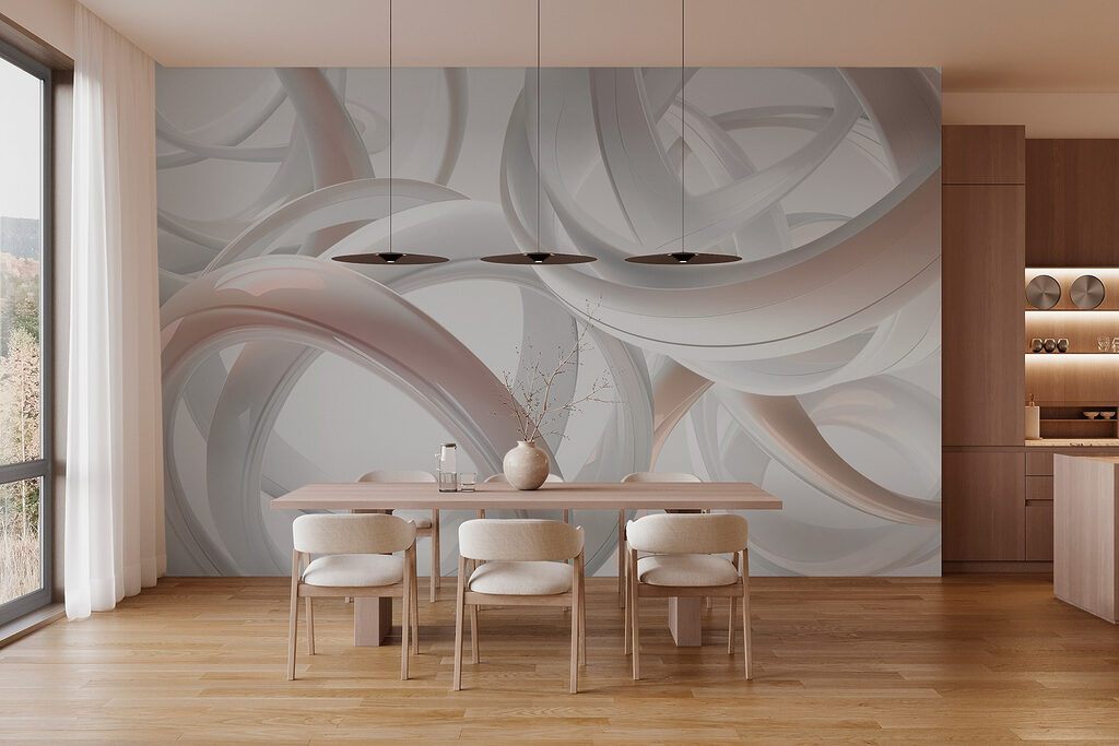 Group of white rings Group of white rings